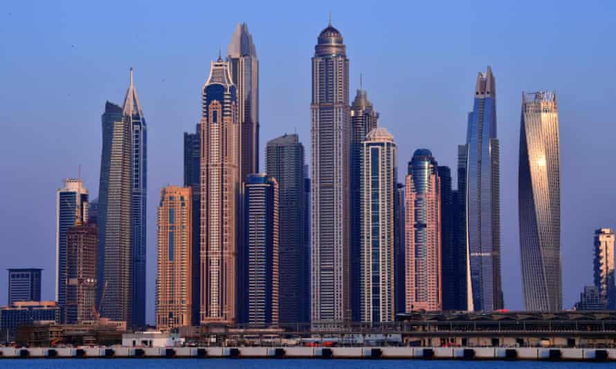 Skyline in Dubai