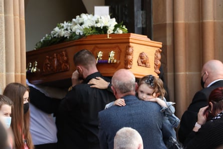 Samantha Willis’s funeral and her daughter Eviegrace’s christening were held during the same service in August
