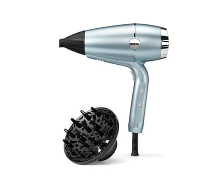 BaByliss Hydro Fusion Anti Frizz Hair Dryer with Diffuser
