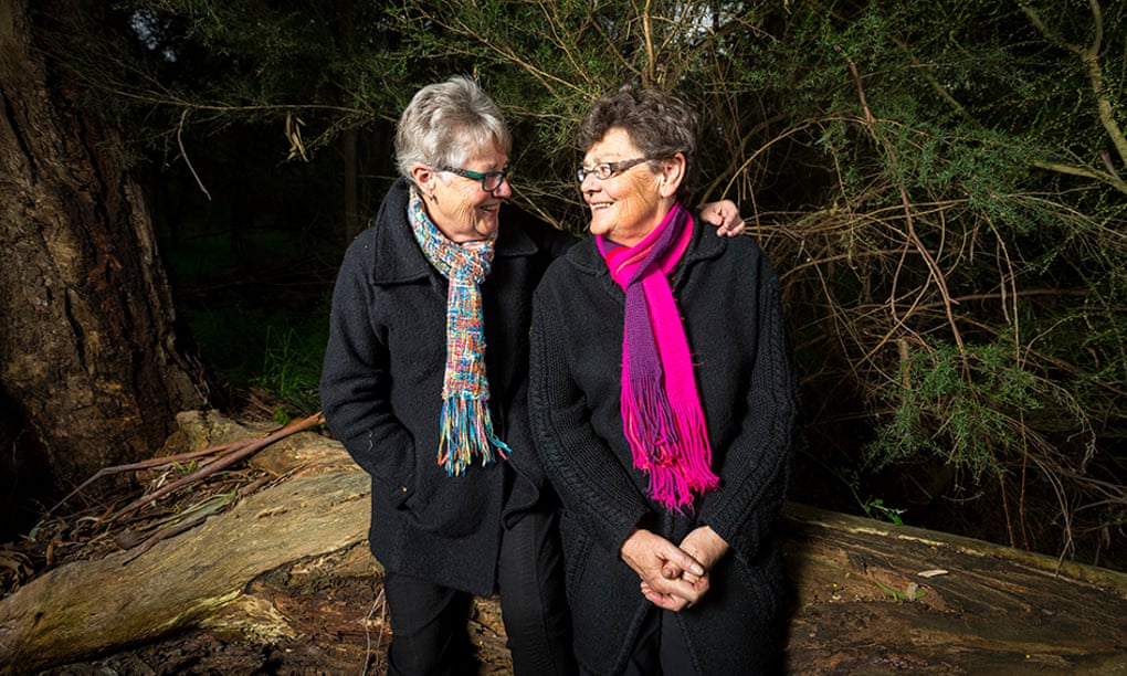 Ballarat couple Anne Tudor, 65, (left) and Edie Mayhew, 64