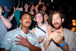 People clapping
