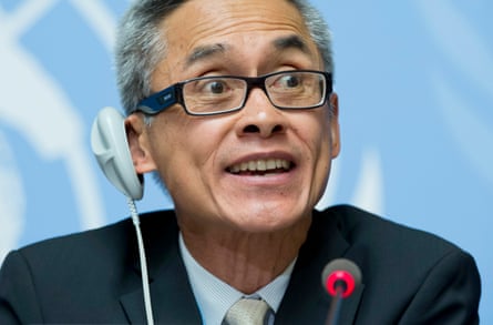 The UN’s first independent investigator to help protect homosexual and transgender people from violence and discrimination, Vitit Muntarbhorn.