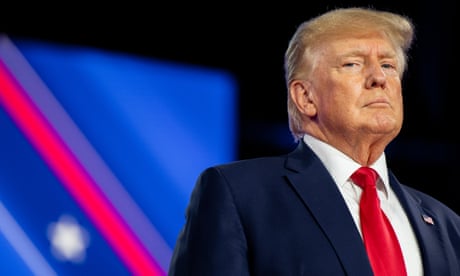 Former President Trump And Fellow Conservatives Address Annual CPAC Meeting<br>DALLAS, TEXAS - AUGUST 06: Former U.S. President Donald Trump prepares to speak at the Conservative Political Action Conference CPAC held at the Hilton Anatole on August 06, 2022 in Dallas, Texas. CPAC began in 1974, and is a conference that brings together and hosts conservative organizations, activists, and world leaders in discussing current events and future political agendas. (Photo by Brandon Bell/Getty Images)