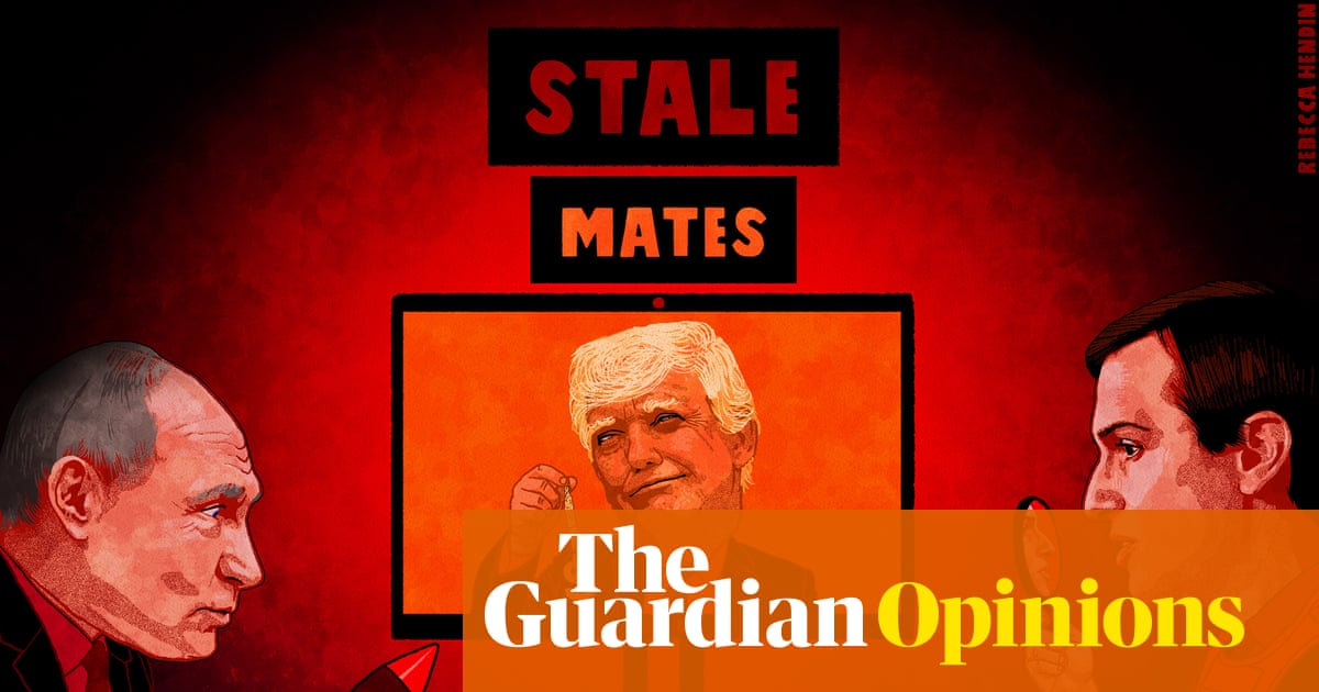 Rebecca Hendin on US-Russia talks over the war in Ukraine – cartoon