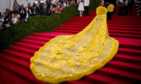 Guo Pei: the Chinese designer who made Rihanna's omelette dress | Fashion | The Guardian Guo Pei: the Chinese designer who made Rihanna's omelette dress | Fashion | The Guardian