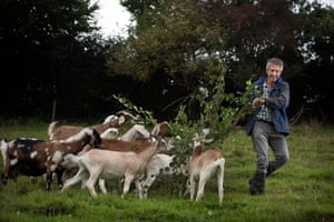 University lecturer and goat farmer Mick Dumper.