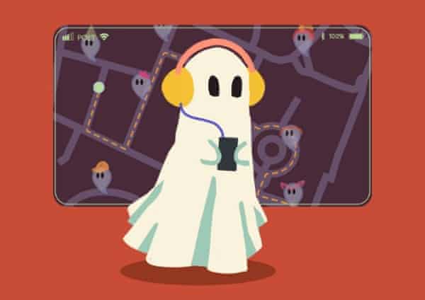 Walk the City of London’s streets ... digital audio show Ghost Walk, playable on audience’s smartphones.