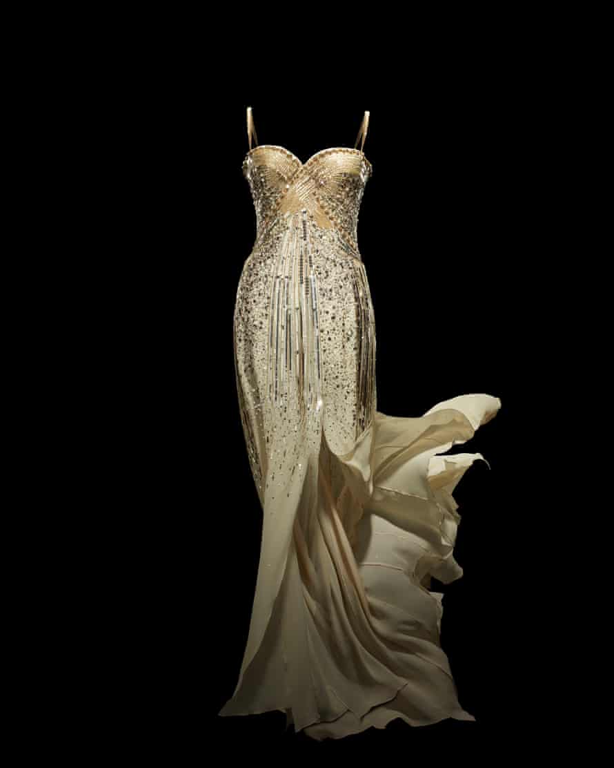 An evening dress from a Christian Dior by John Galliano collection, 2008.