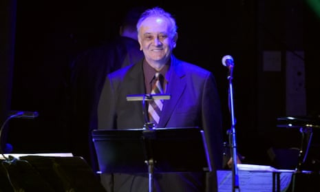 Angelo Badalamenti performing in Los Angeles in 2015.