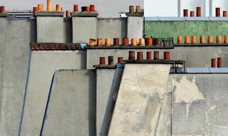 Paris Rooftops, 2014, by Michael Wolf.