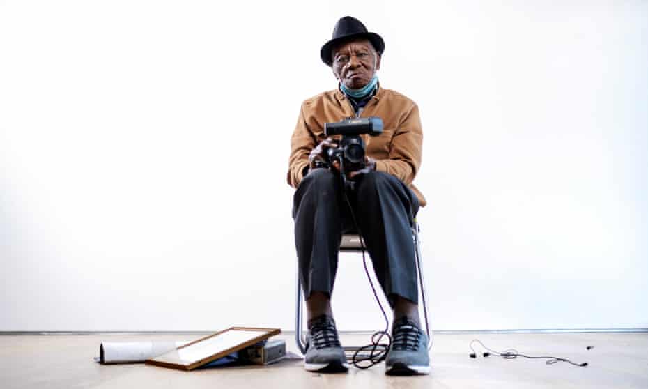 Still filming … Salmon says Brixton is ‘100% better’.
