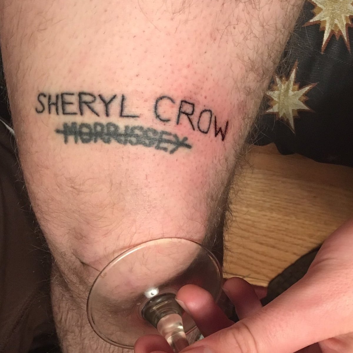 Why one fan covered up his Morrissey tattoo with Sheryl Crow | Tattoos |  The Guardian