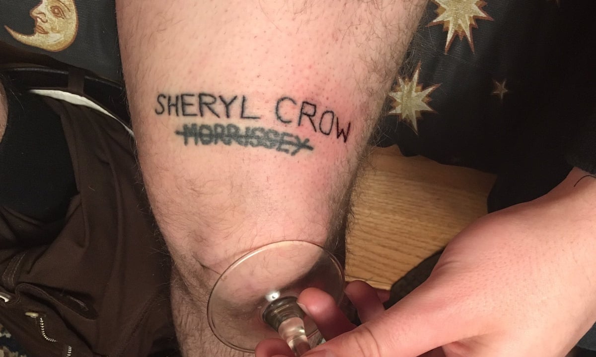 Why One Fan Covered Up His Morrissey Tattoo With Sheryl Crow Tattoos The Guardian Why One Fan Covered Up His Morrissey Tattoo With Sheryl Crow Tattoos The Guardian