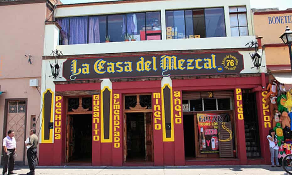 La Casa del Mezcal Bar in Oaxaca City, Mexico