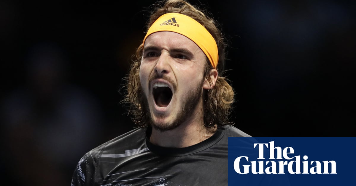 Stefanos Tsitsipas gets off to a winning start at the ATP Finals
