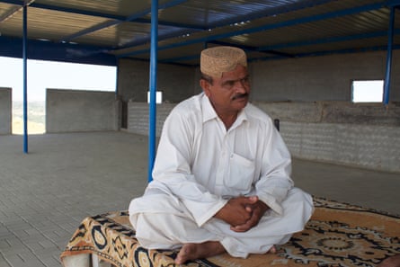 Mohammed Amin in his factory and hotel -- in Darya Khan Goth, the land they have been living over a century
