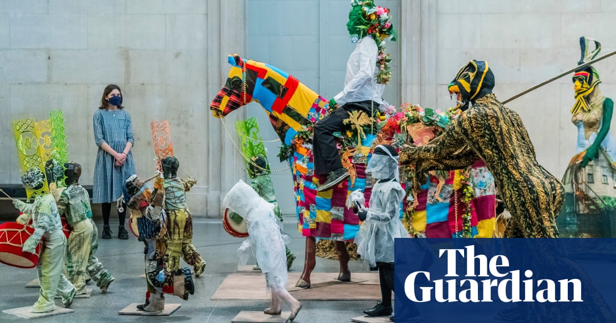 Hew Locke’s Procession brings colour and conflict to Tate Britain
