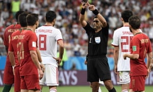VAR Iran v Portugal