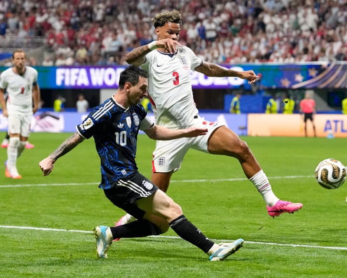England had Lionel Messi under control … until one decisive and subtle shift