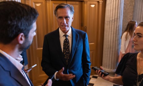 Mitt Romney says he will not seek re-election as US senator – US politics live