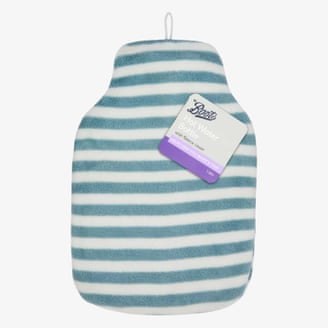 Boots extra-soft fleece hot-water bottle.