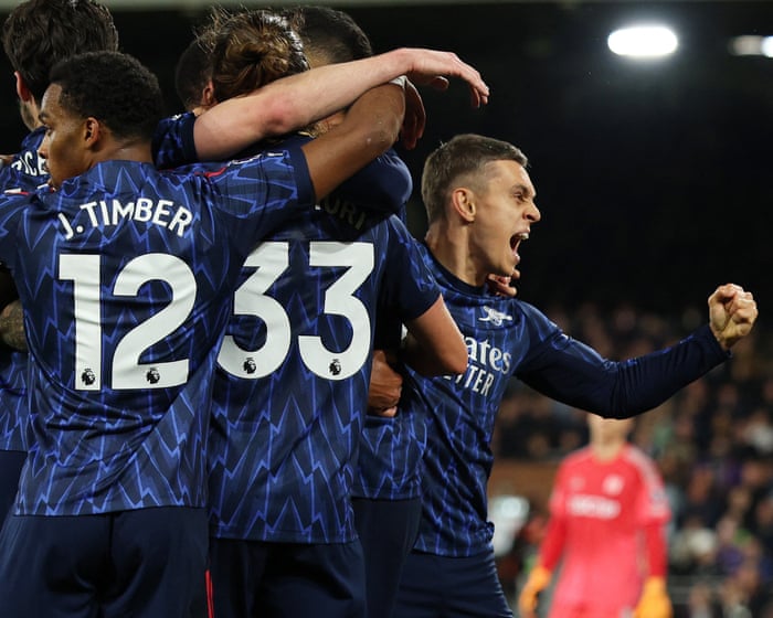 Leandro Trossard sinks Fulham to keep Arsenal riding high at top of table