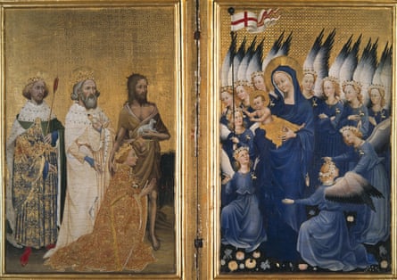 A portable prayer aid … the Wilton Diptych.
