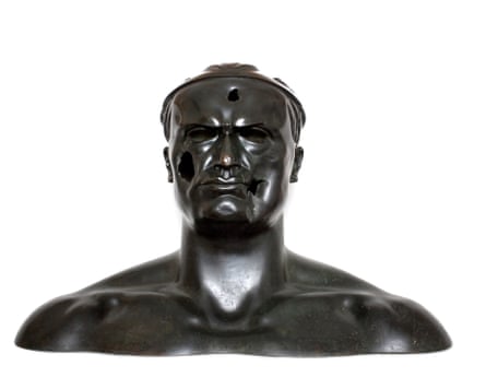 Fallen fascist … Adolfo Wildt’s bust of Mussonlini, 1923.