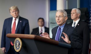 Fauci last week. He told ABC News: ‘Unless we get the virus under control, the real recovery economically is not going to happen.’
