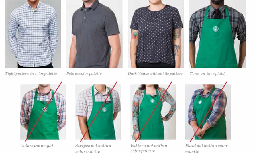 The Problem With Starbucks New Dress Code Fashion The Guardian The Problem With Starbucks New Dress Code Fashion The Guardian