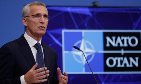 The Nato secretary general, Jens Stoltenberg