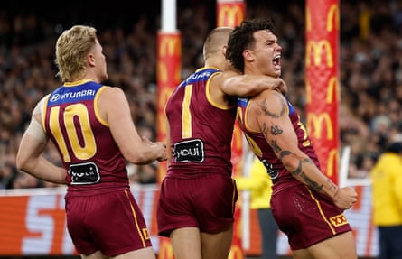 Cam Rayner celebrates