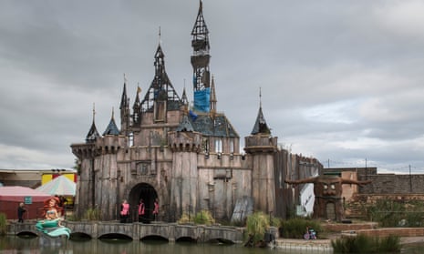 A scene from Dismaland Bemusement Park