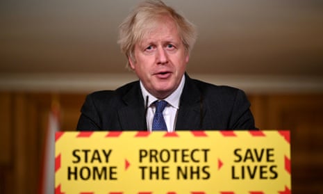 Boris Johnson at the press conference on Friday