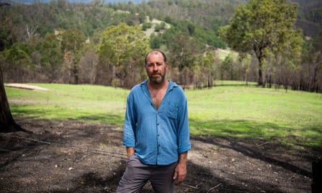Adrian Iodice, a beekeeper who lives in Brogo on the south coast of NSW