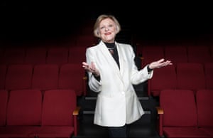 Nancye Hayes poses in the Hayes theatre