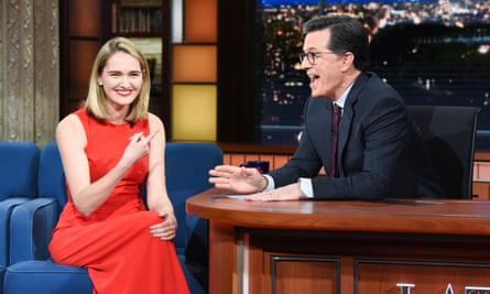 Jena Friedman on The Late Show with Stephen Colbert.