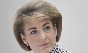 Australian employment minister Michaelia Cash at a Senate hearing.
