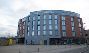 The Staycity Hotel in York, where the first UK patients who tested positive for coronavirus stayed.