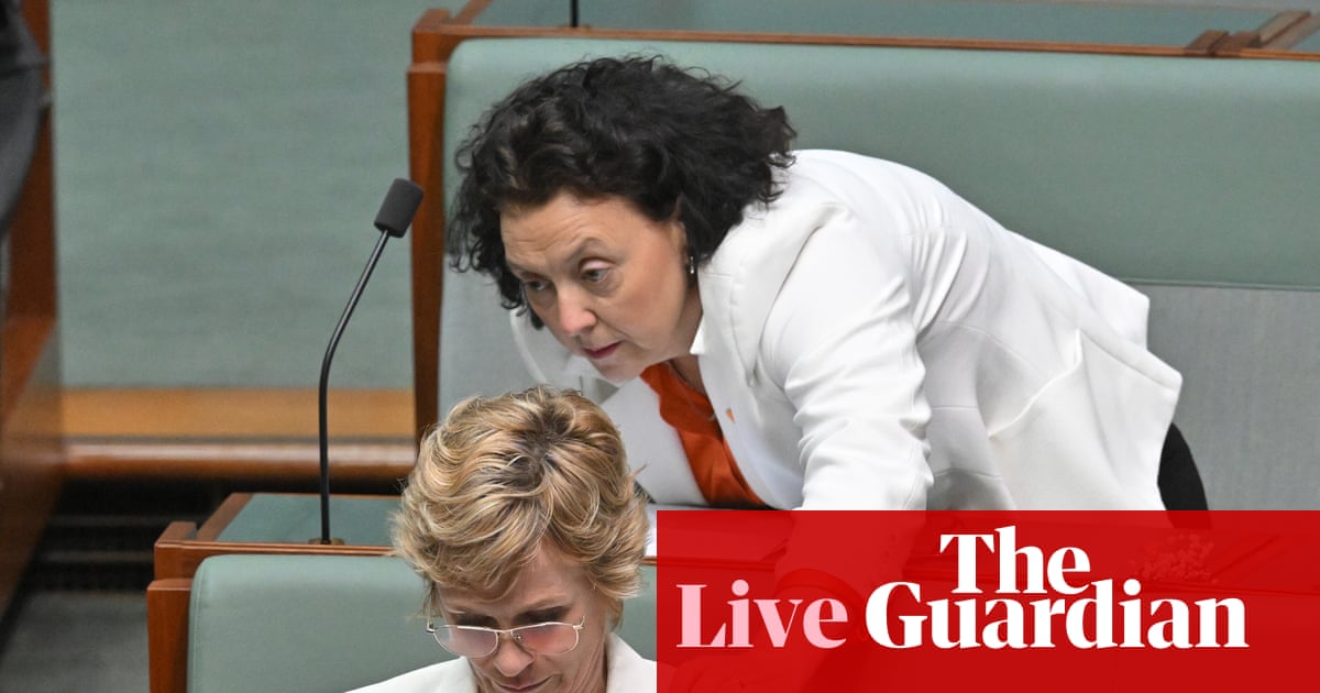 Australia politics live: Haines’s first words after waking were of concern for staff and bystanders; parliament hears emotional tributes to MP