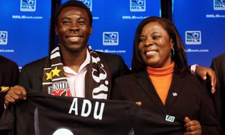 Freddy Adu signed his first professional contract with Major League Soccer at 14 years old.