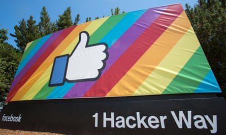 Facebook’s headquarters in Menlo Park, California.