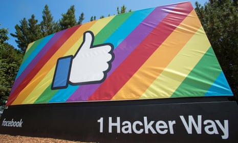 Facebook headquarters in Menlo Park, California.