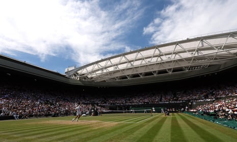 A general view of Centre Court