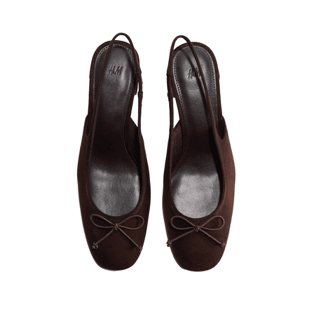 Block-heeled slingbacks H&M