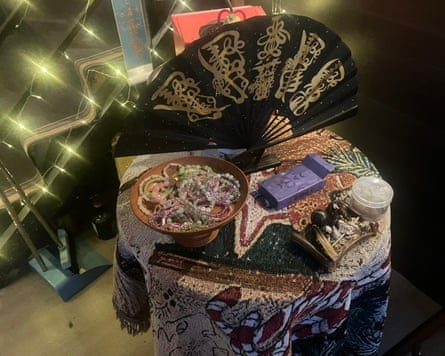 The fortune table at Qie Le in Beijing.