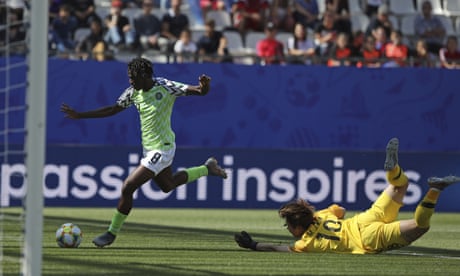Nigeria’s Asisat Oshoala finishes off South Korea at Women’s World Cup