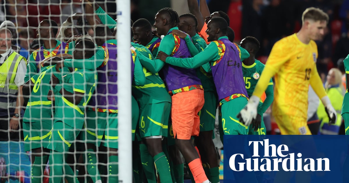 Cheikh Sabaly's clincher condemns England to sobering defeat by Senegal