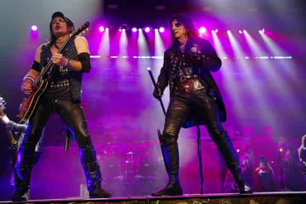 Alice Cooper at Swansea Arena.