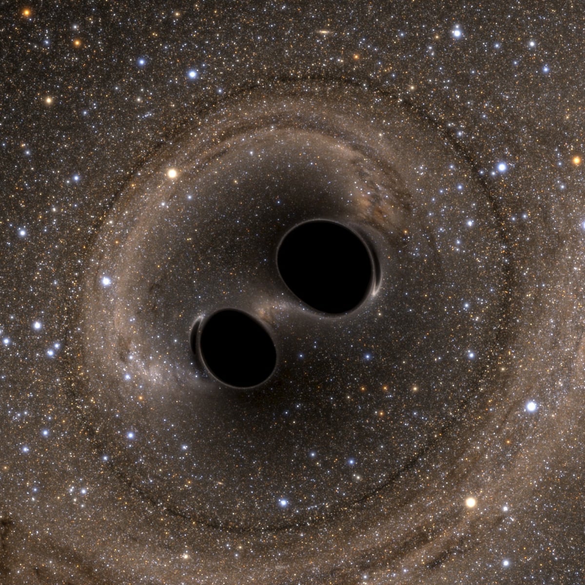 Scientists detect biggest ever merger of two massive black holes | Space | The Guardian